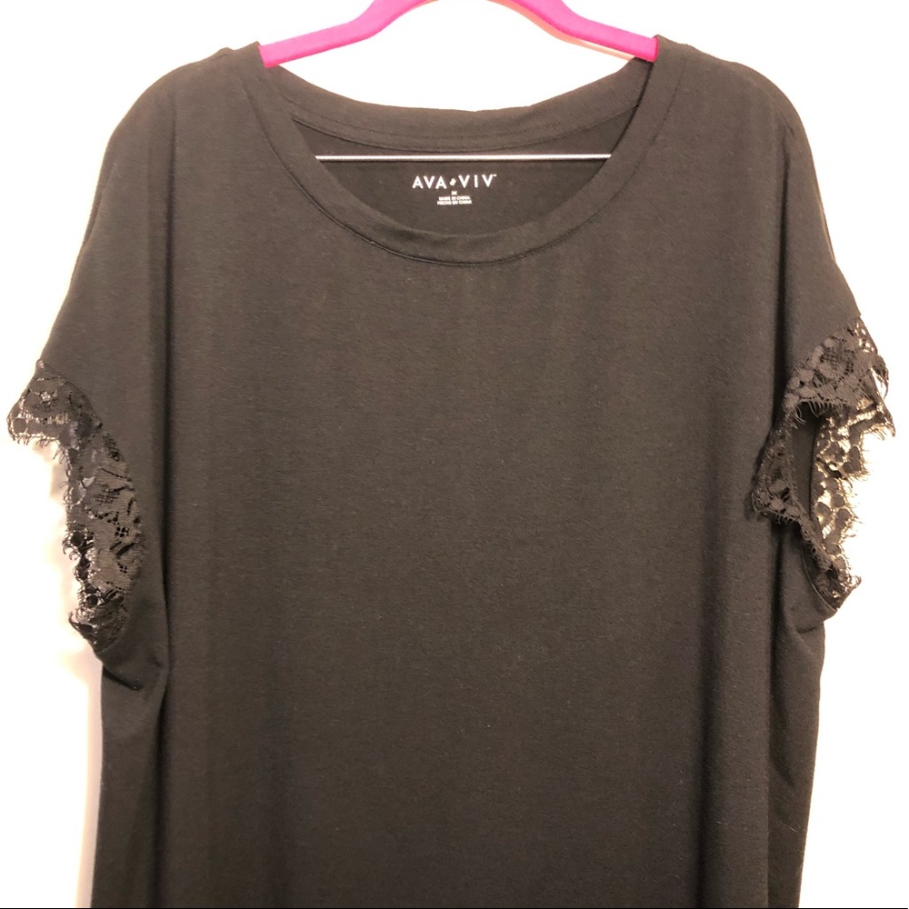 Black Lace Top